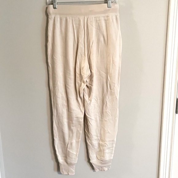 Aerie Women’s Cream Joggers Size S/P - Picture 2 of 3